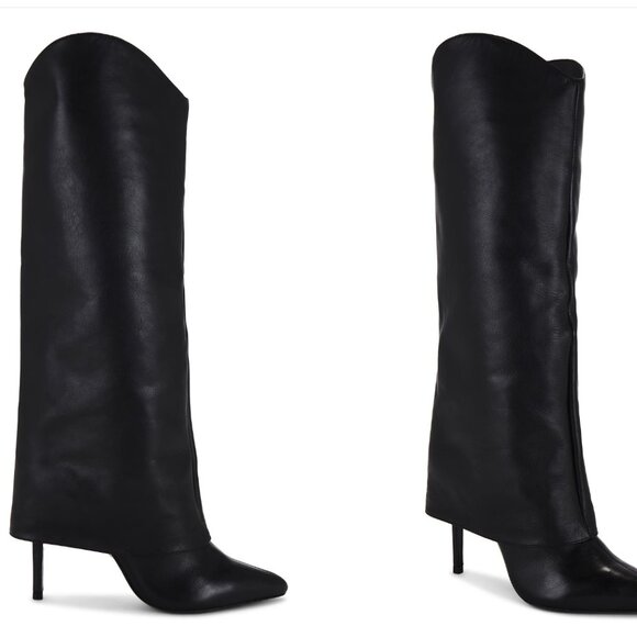 SCHUTZ Shoes - New Schutz Maryana High Boot in Black knee high leather heel stiletto boots